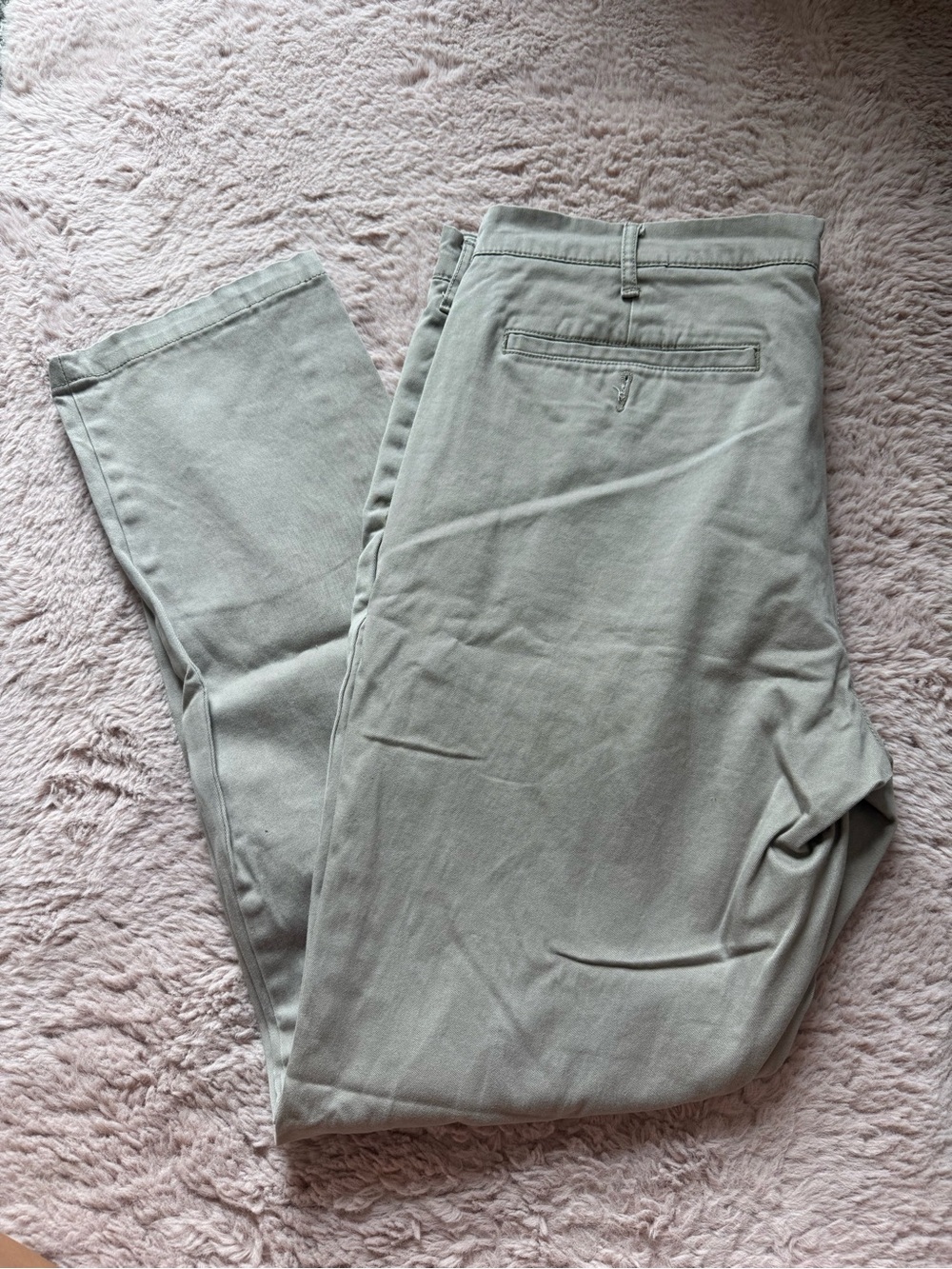 Men's Casual Chino Pants - Light Sage